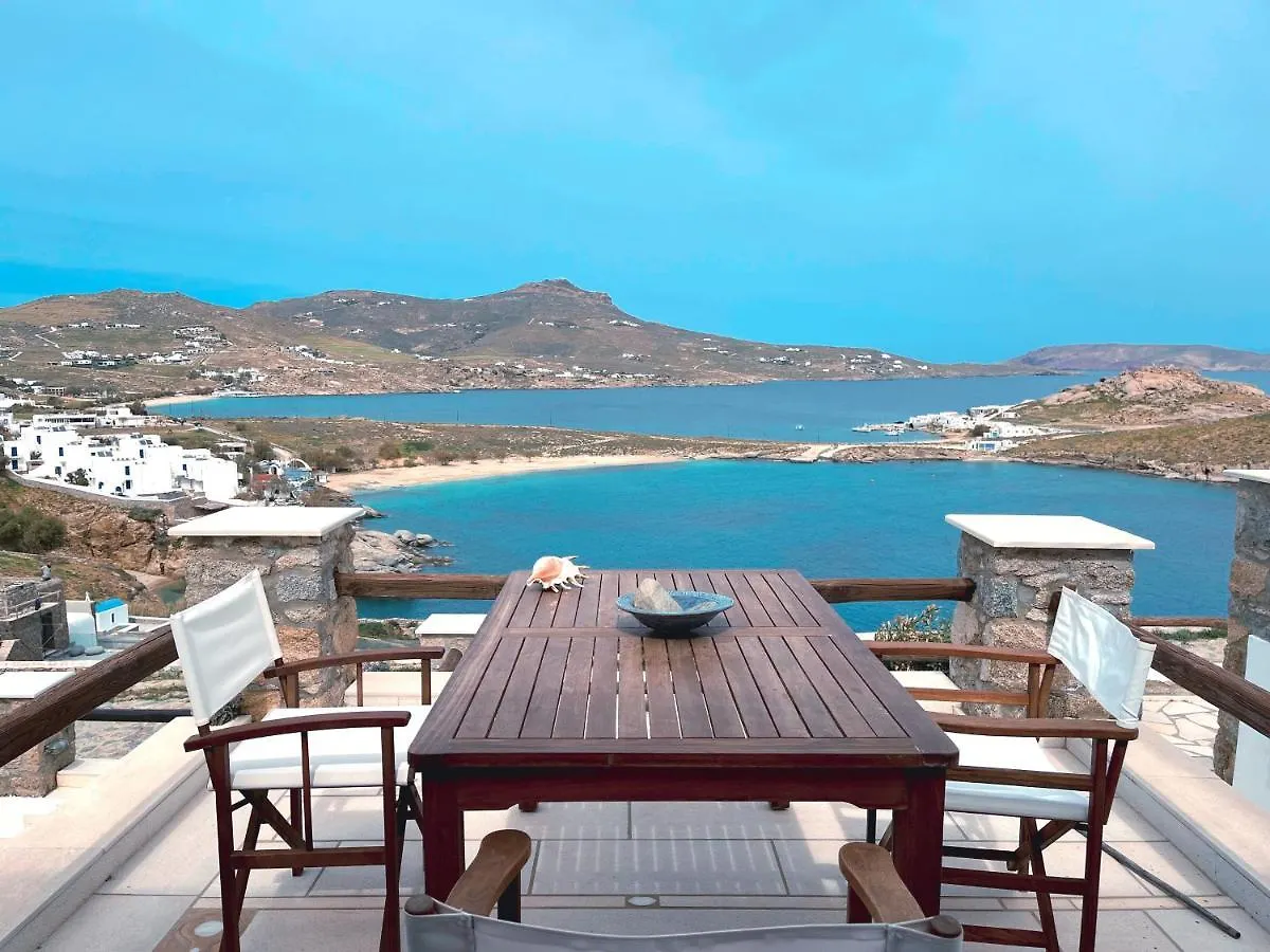 Mykonos Villa - Kalo Livadi - Breathtaking View Mykonos Town Griechenland
