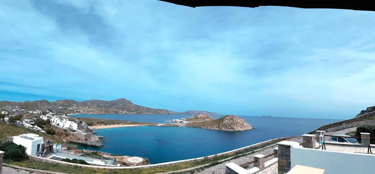 Mykonos Town Mykonos Villa - Kalo Livadi - Breathtaking View יוון